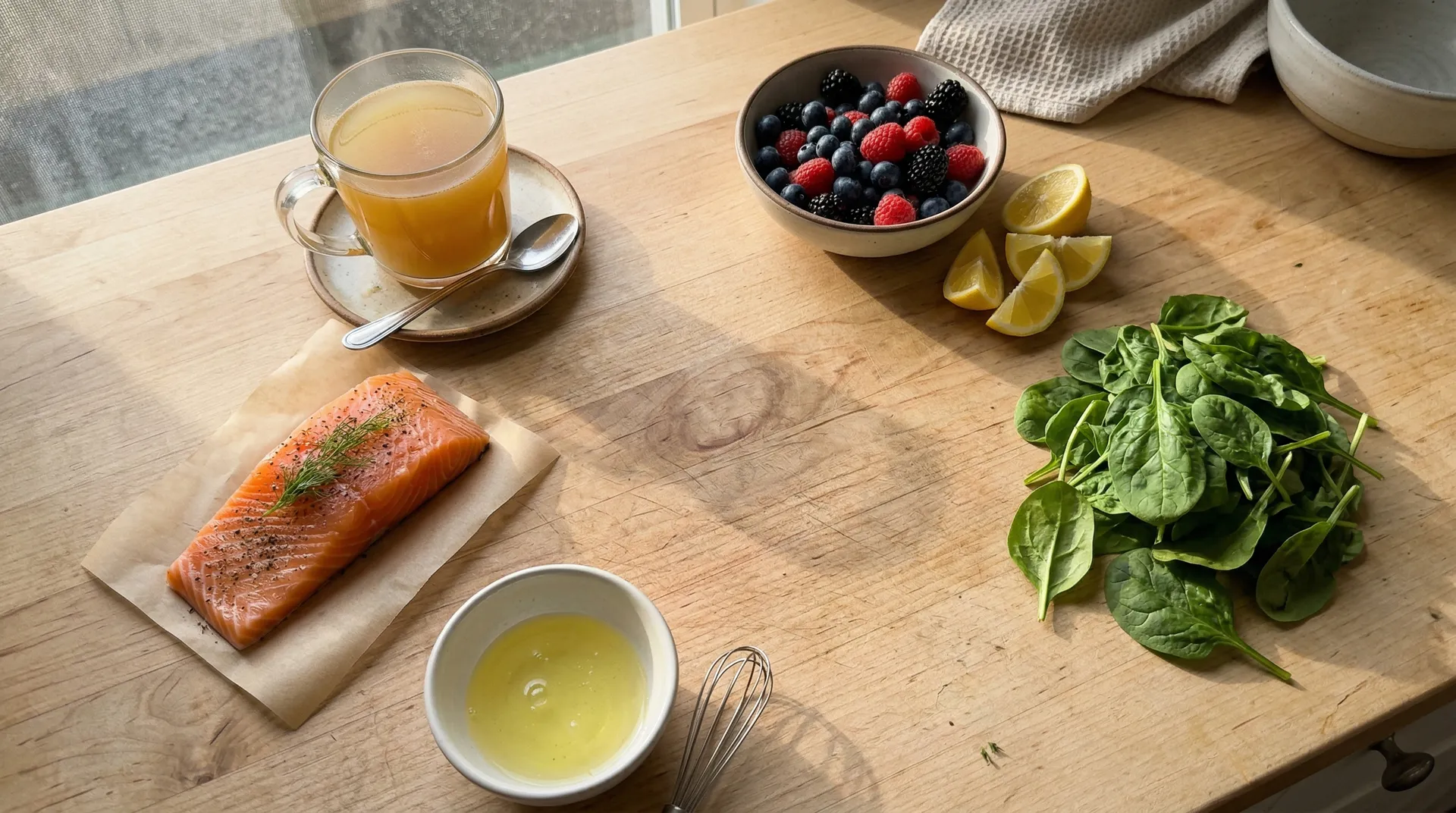 Näringsrika livsmedel som innehåller kollagen och byggstenarna för kollagenproduktion