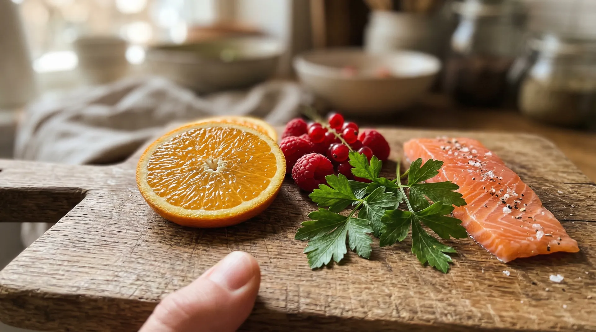 Färska livsmedel rika på kollagen och näringsämnen