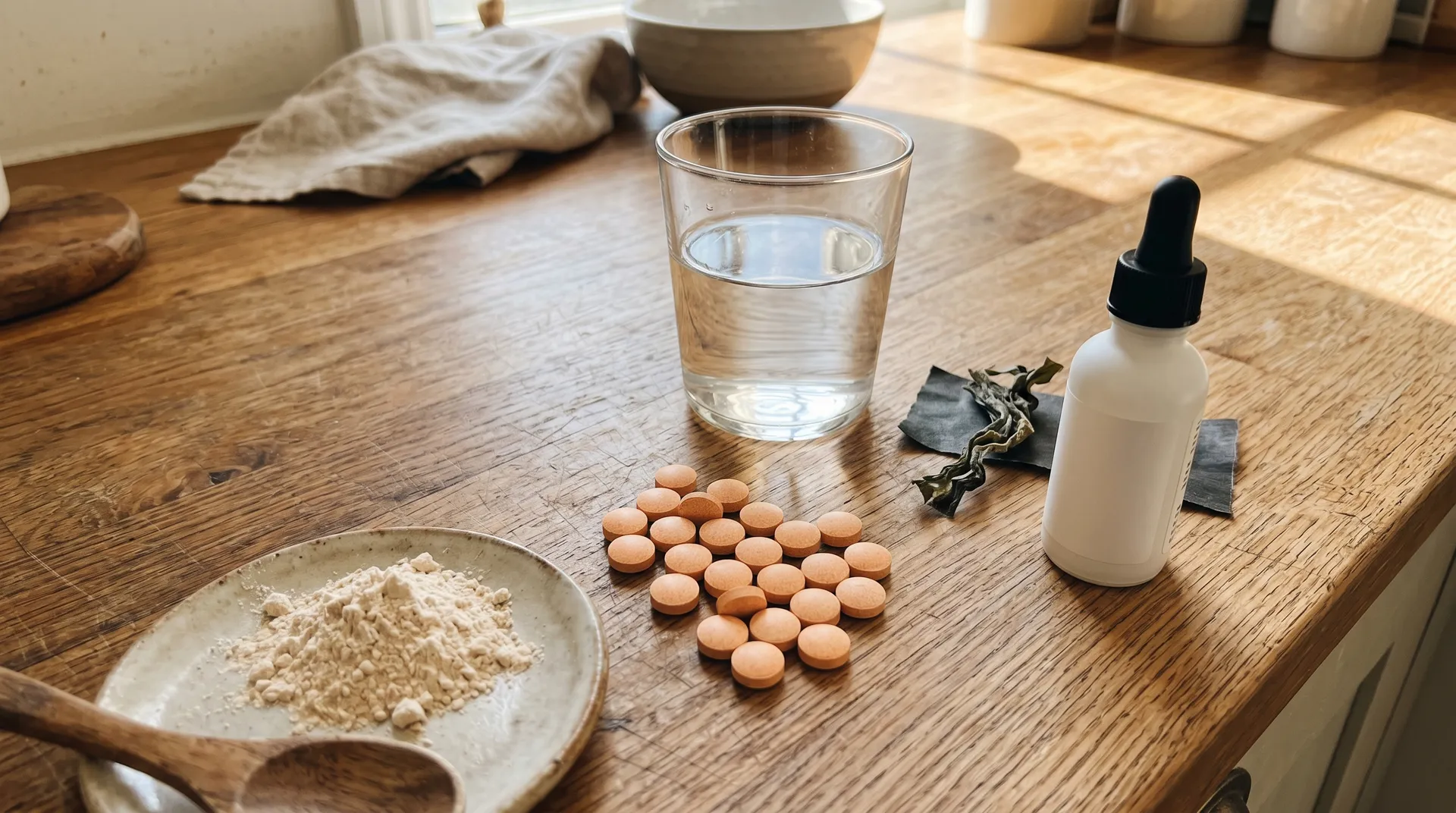 Ingredienser i kollagentillskott - hyaluronsyra, vitamin C och biotin