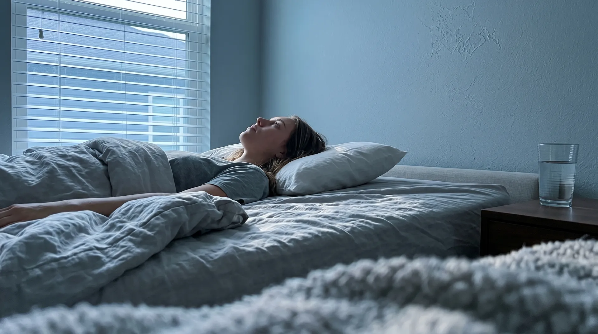 Diagram som visar nackens vinkel i olika sovställningar