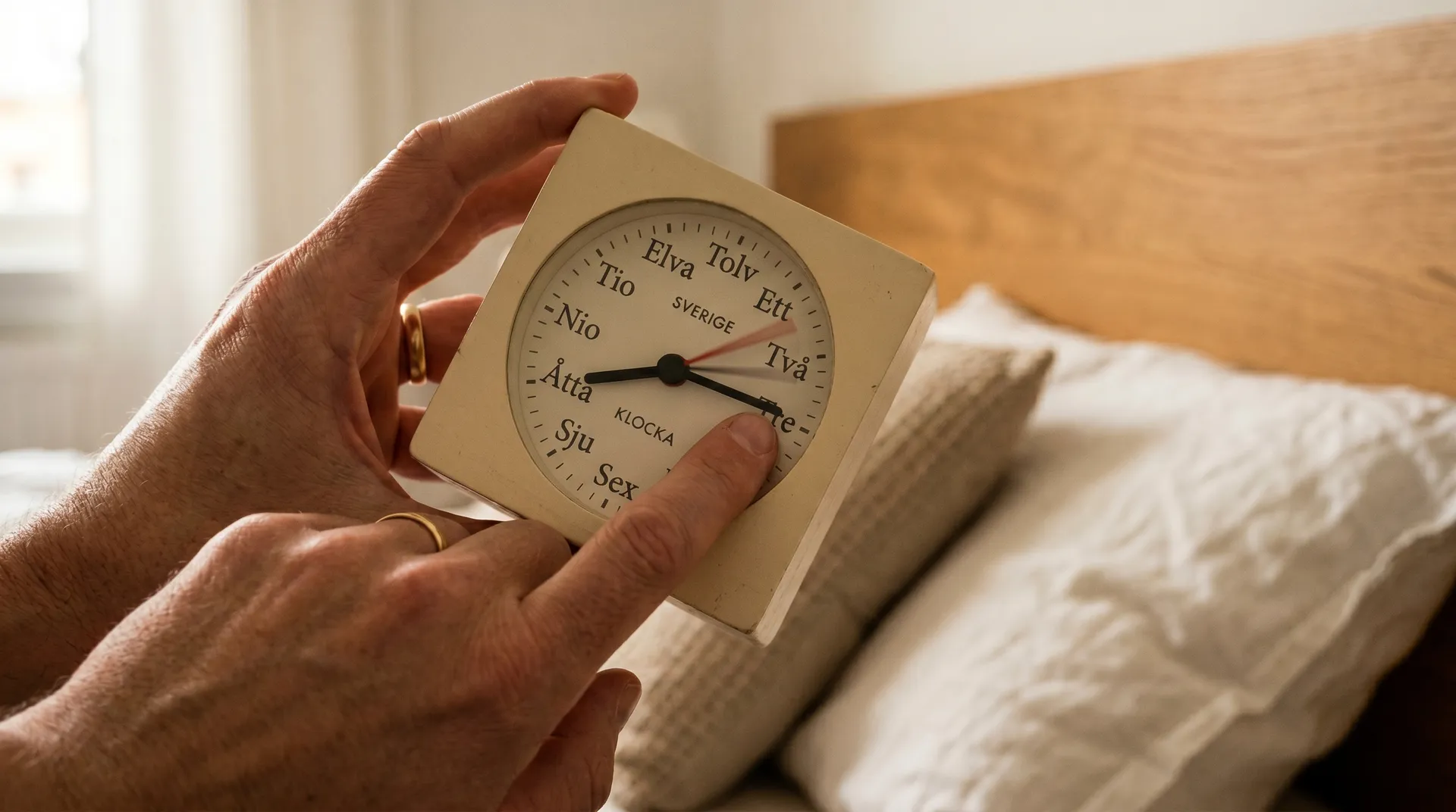 Grafisk representation av sömnpress och sömnbehov över tid